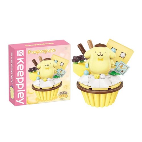 Pompompurin Cupcake Bloque Armable