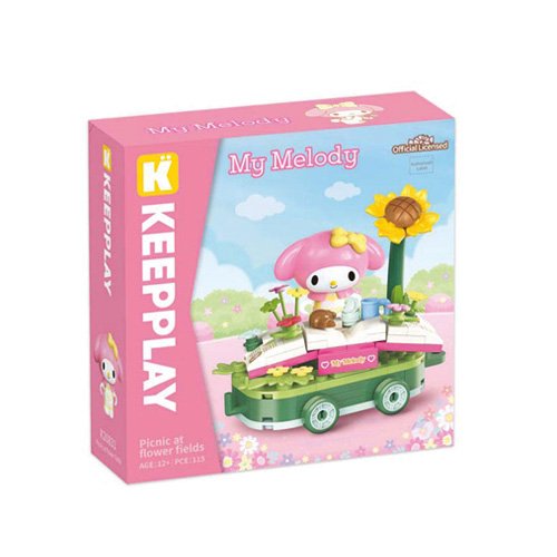 My Melody Jardín de Flores Bloque Armable