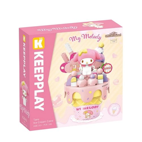 My Melody Cono de Helado Bloque Armable