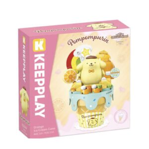Pompompurin Cono de Helado Bloque Armable
