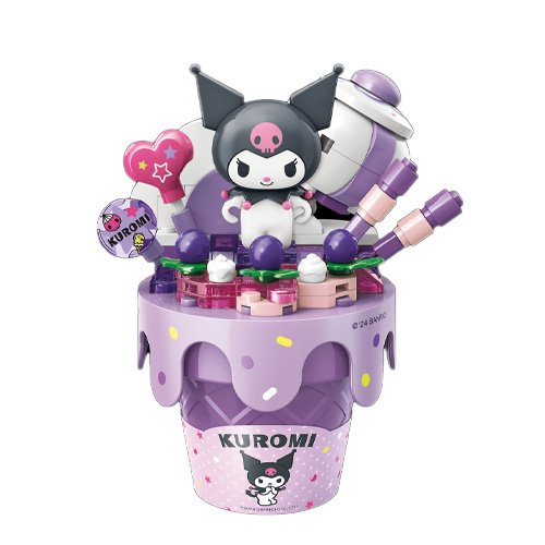 Kuromi Cono de Helado Bloque Armable - Imagen 2
