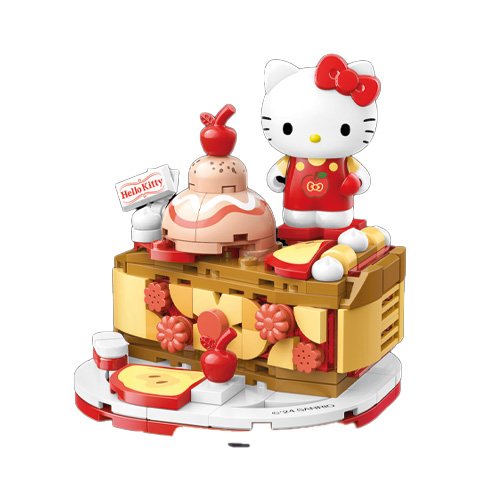 Hello Kitty Pie de Manzana Bloque Armable - Imagen 2