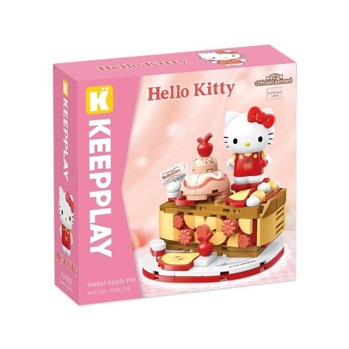 Hello Kitty Pie de Manzana Bloque Armable