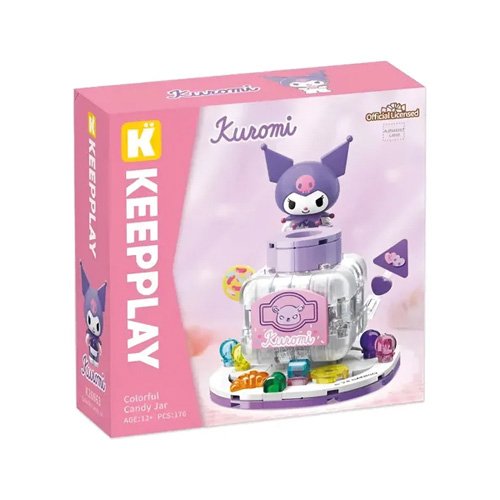 Kuromi Dulces Coloridos Bloque Armable