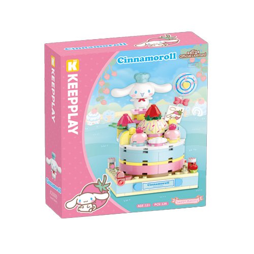 Cinnamoroll Pastelería de Fresas Bloque Armable