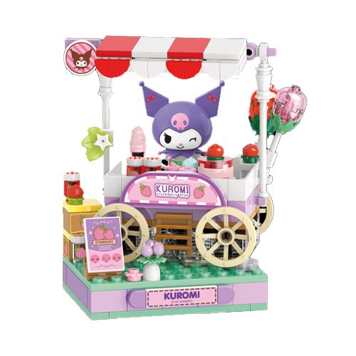 Kuromi Tienda de Fresas Bloque Armable - Imagen 2